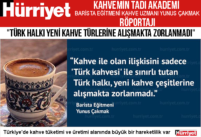 türk halkı yeni kahve türlerine alışmakta zorlanmadı yunuscakmak kahvemin tadı yemeğimin tadı